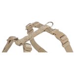 Шлея Trixie Premium H-harness для собак L–XL 75–120 см 25 мм пісочна - Зображення 2
