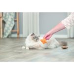 Іграшка Trixie для котів Ведмідь плюшевий з котячою м ятою 8 см блакитний - Зображення 3