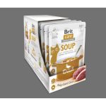 НАБІР Корм вологий Суп для котів Brit Care Soup with Duck з качкою 75 г 8 шт - Зображення 2