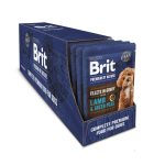 Корм вологий Brit Premium Fillets in Gravy Lamb & Green Peas для собак малих порід філе в соусі ягня і зелений горошок 85 г - Зображення 3