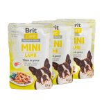 НАБІР Корм сухий Brit Care Mini GF Adult Lamb д/собак малих порід ягня 2 кг +3 паучи 85 г - Зображення 3