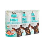 НАБІР Корм сухий Brit Care Mini GF Light and Sterilised д/стерилізованих собак малих порід і надмірною вагою кролик і лосось 2 кг + 3 паучи 85 г - Зображення 3