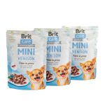 НАБІР Корм сухий Brit Care Mini GF Sensitive д/собак малих порід з чутливим травленням оленина 2 кг + 3 паучи 85 г - Зображення 3