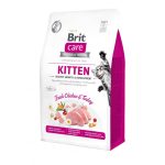 НАБІР Корм сухий Brit Care GF Kitten Healthy Growth and Development д/кошенят курка та індичка 2 кг + 400 г - Зображення 4
