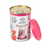 Вологий корм для котів Pet Chef шматочки в желе М ясний мікс 415 г - Зображення 3