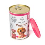 Вологий корм для собак Pet Chef шматочки в желе з яловичиною 415г - Зображення 3