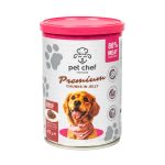 Вологий корм для собак Pet Chef шматочки в желе з яловичиною 415г - Зображення 5