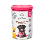 Вологий корм для собак Pet Chef шматочки в желе з куркою 415 г - Зображення 5