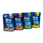 НАБІР Корм вологий Brit Premium для стерилізованих котів 3+1 - Зображення 4