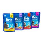 НАБІР Корм вологий Brit Premium для дорослих котів мікс 3+1 - Зображення 5