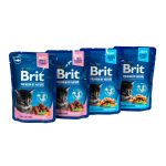 НАБІР Корм вологий Brit Premium для кошенят курка+риба 3+1 - Зображення 4
