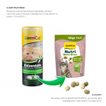 Вітаміни GimCat Nutri Biotin Bites для котів для покращення стану шерсті та шкіри з морськими водоростями 425 г - Зображення 3