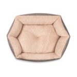 Лежак Pet Fashion BRIG для собак кавовий, 58*48*20 - Зображення 3
