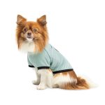 Футболка Pet Fashion Oscar для собак бавовна трикотаж рібана блакитна XXS - Зображення 3