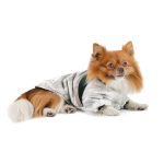 Куртка для собак Bony Pet Fashion,  S білий, зелений - Зображення 3