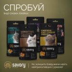 Хрумкі ласощі Savory Cats Snacks Crunchy Balls для дорослих вибагливих котів, кульки з котячою м’ятою, 60 г - Зображення 4