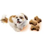 Ласощі Brit Care Mini Treats Think для собак малих порід для розумових здібностей індичка смак арахісове масло 50 г - Зображення 2